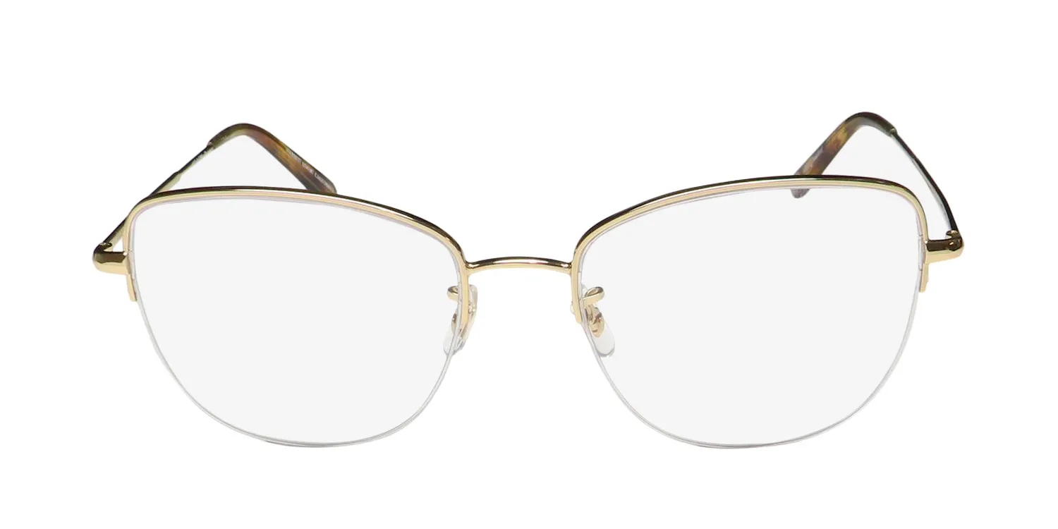 Garrett Leight Pershing Blue Light Technology g-fet Eyeglasses Gold 54mm 3