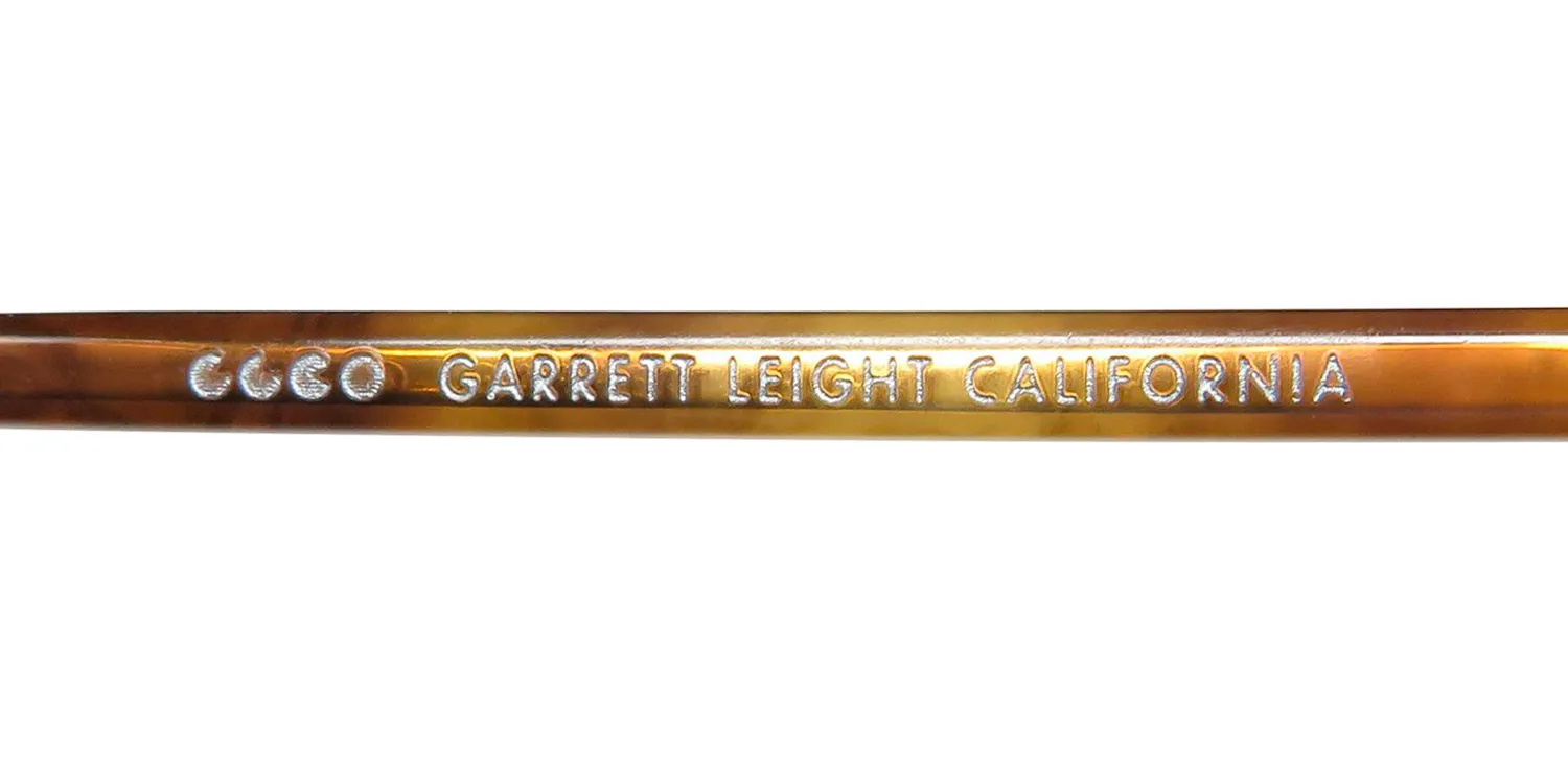 Garrett Leight Manchester Blue Light Technology bg-fet Eyeglasses Brushed Gold 48mm Unisex 7