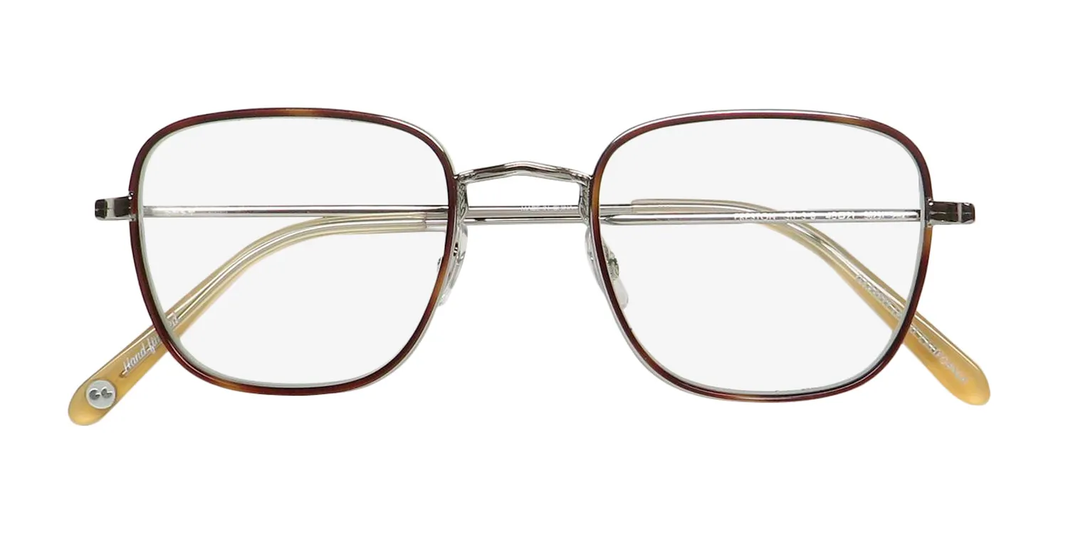 Garrett Leight Preston Blue Light Technology sit-s-b Eyeglasses Sienna Tortoise 48mm Unisex 2