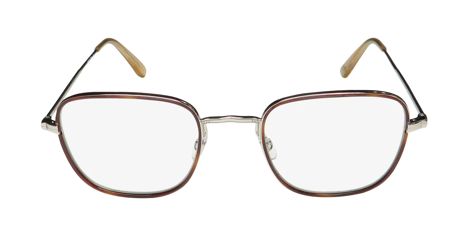 Garrett Leight Preston Blue Light Technology sit-s-b Eyeglasses Sienna Tortoise 48mm Unisex 3