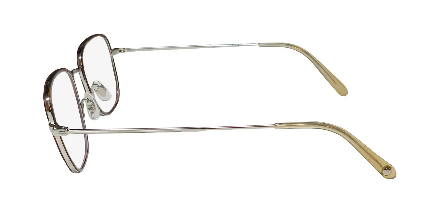 Garrett Leight Preston Blue Light Technology sit-s-b Eyeglasses Sienna Tortoise 48mm Unisex 4