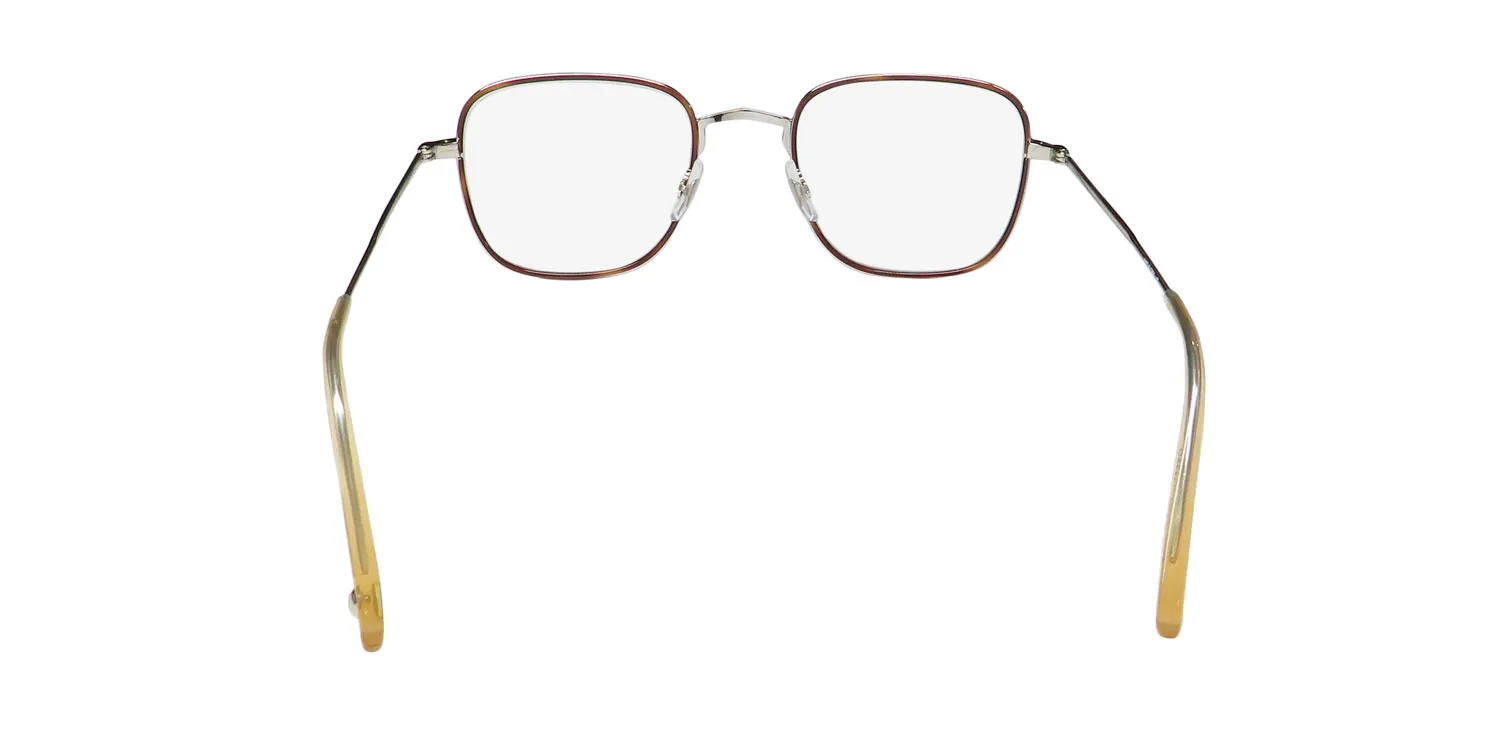 Garrett Leight Preston Blue Light Technology sit-s-b Eyeglasses Sienna Tortoise 48mm Unisex 5