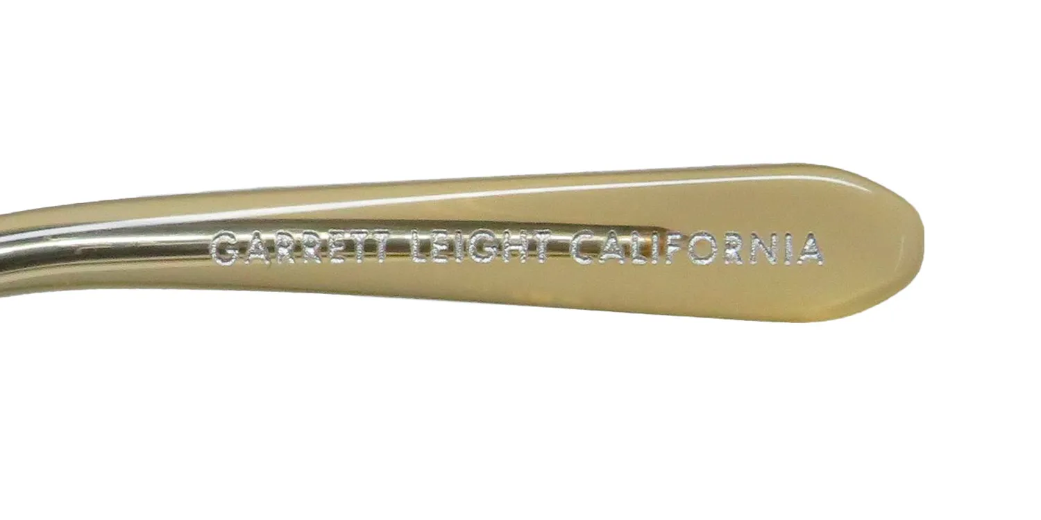 Garrett Leight Preston Blue Light Technology sit-s-b Eyeglasses Sienna Tortoise 48mm Unisex 7