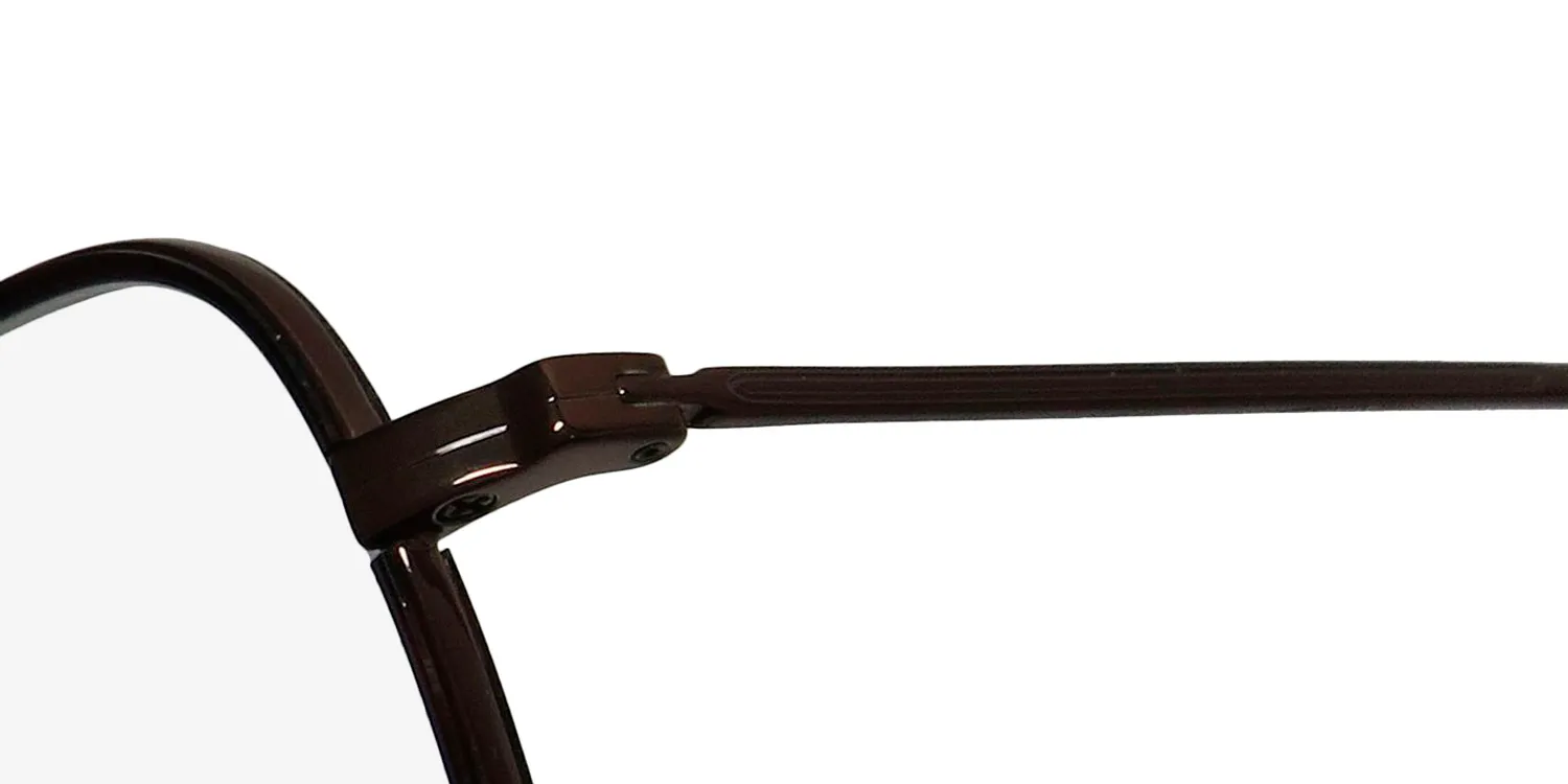 Garrett Leight Preston Blue Light Technology um-m-au Eyeglasses Umber 48mm Unisex 6