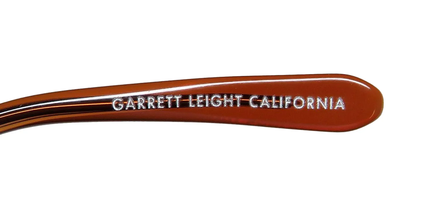 Garrett Leight Preston Blue Light Technology um-m-au Eyeglasses Umber 48mm Unisex 7