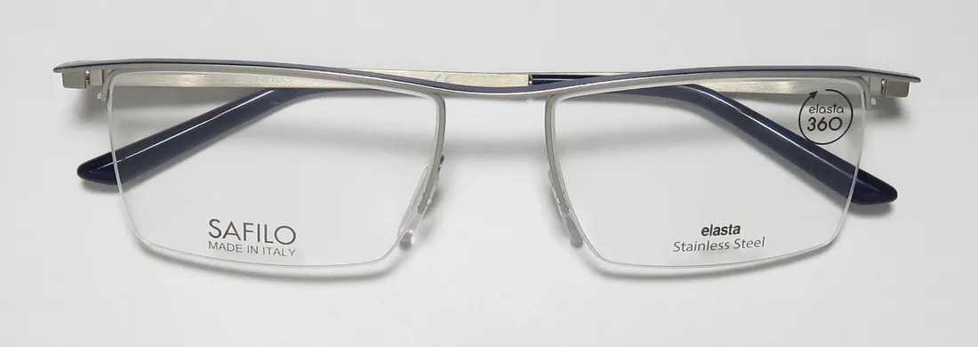 Safilo Elasta 1071 gzw Eyeglasses Blue 52mm Unisex 2