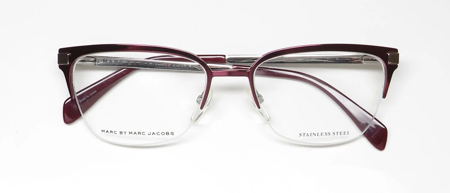 Marc Jacobs 658 mv1 Eyeglasses Shiny Red 53mm 2