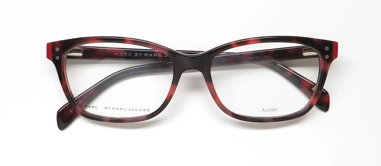 Marc Jacobs 660 bcx Eyeglasses Coral Havana 53mm 2