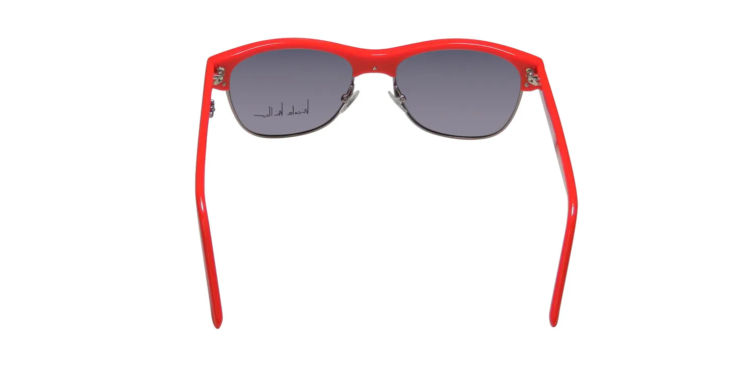 Nicole Miller Rector c02 Sunglasses Coral 55mm 5