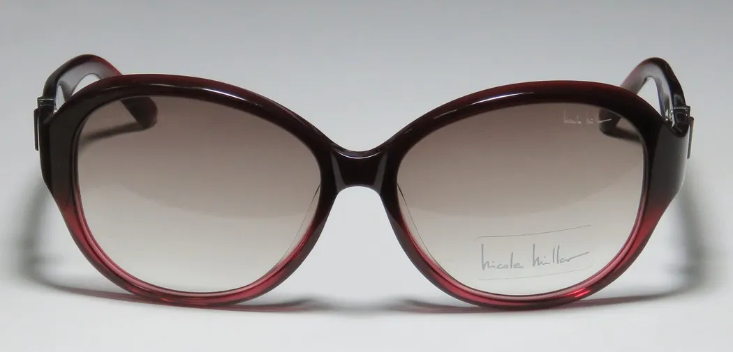 Nicole Miller Madison c03 Sunglasses Raspberry 58mm 3