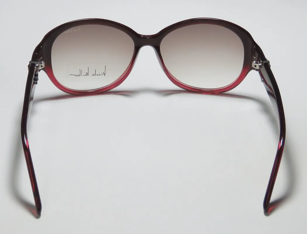Nicole Miller Madison c03 Sunglasses Raspberry 58mm 5