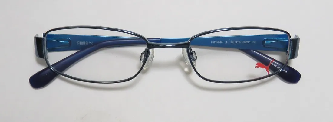 Puma 15244 Tavarua bl Eyeglasses Blue 50mm Unisex 2