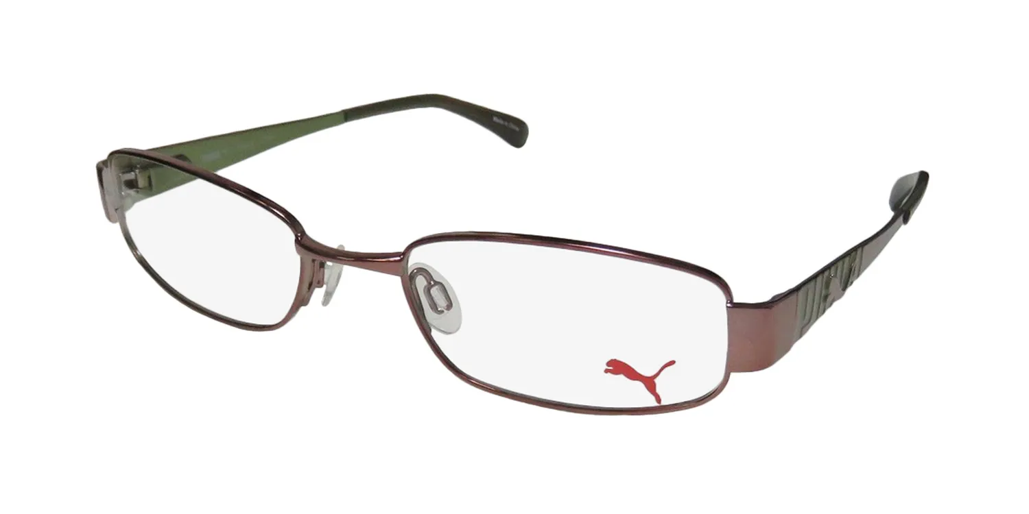 Puma 15244 Tavarua do Eyeglasses Rose Brown 50mm Unisex