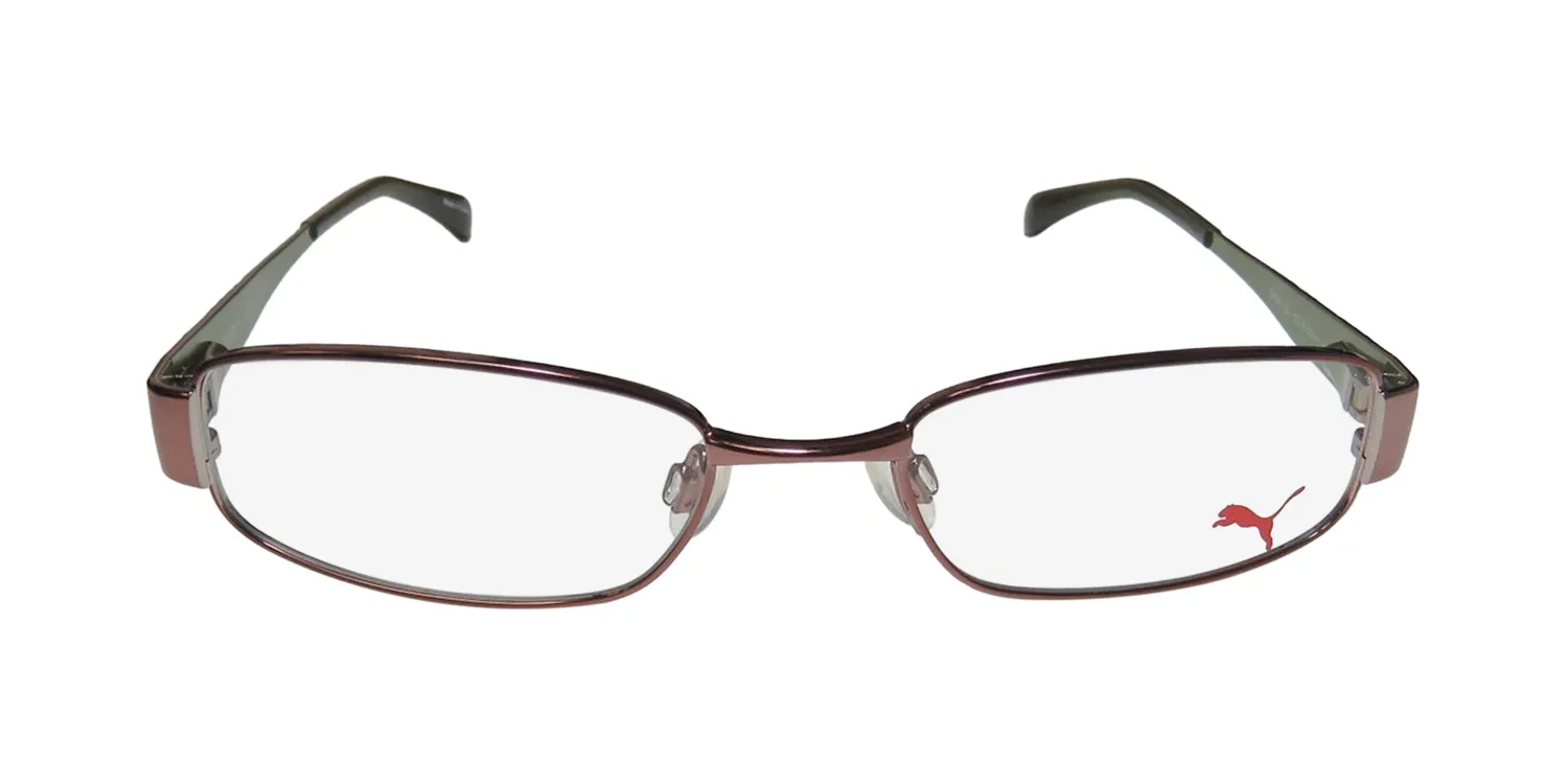 Puma 15244 Tavarua do Eyeglasses Rose Brown 50mm Unisex 3