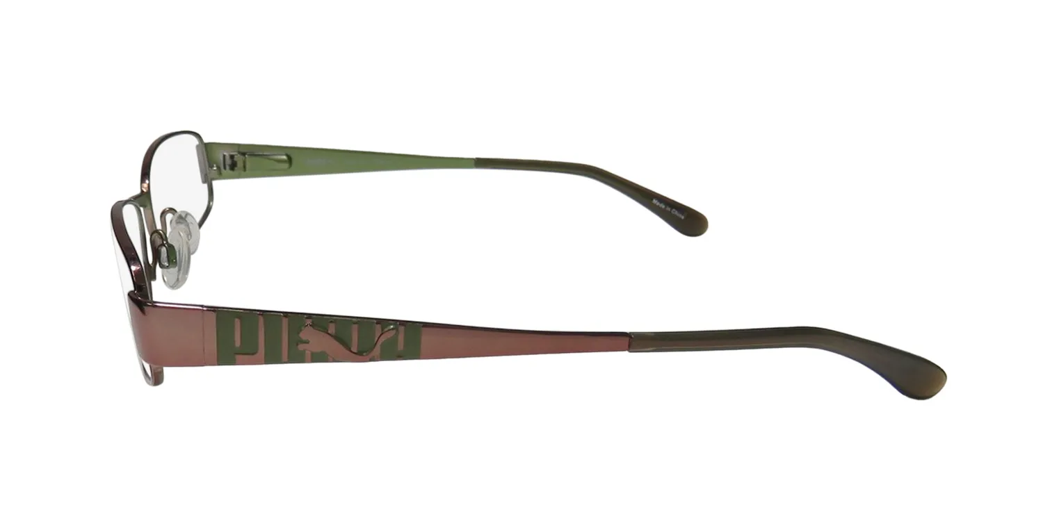 Puma 15244 Tavarua do Eyeglasses Rose Brown 50mm Unisex 4