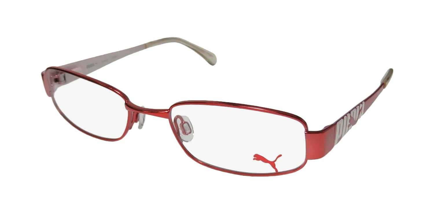 Puma 15244 Tavarua re Eyeglasses Red 50mm Unisex