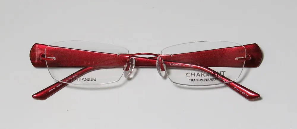 Charmant 10926 re Eyeglasses Red 50mm 2
