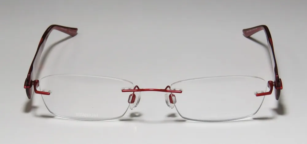 Charmant 10926 re Eyeglasses Red 50mm 3