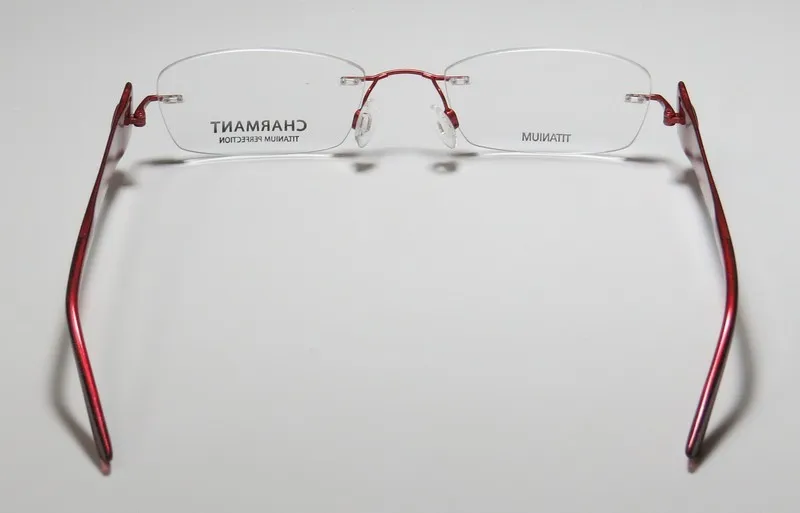 Charmant 10926 re Eyeglasses Red 52mm 5