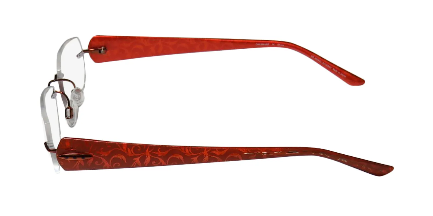 Charmant 10927 or Eyeglasses Orange 53mm 4