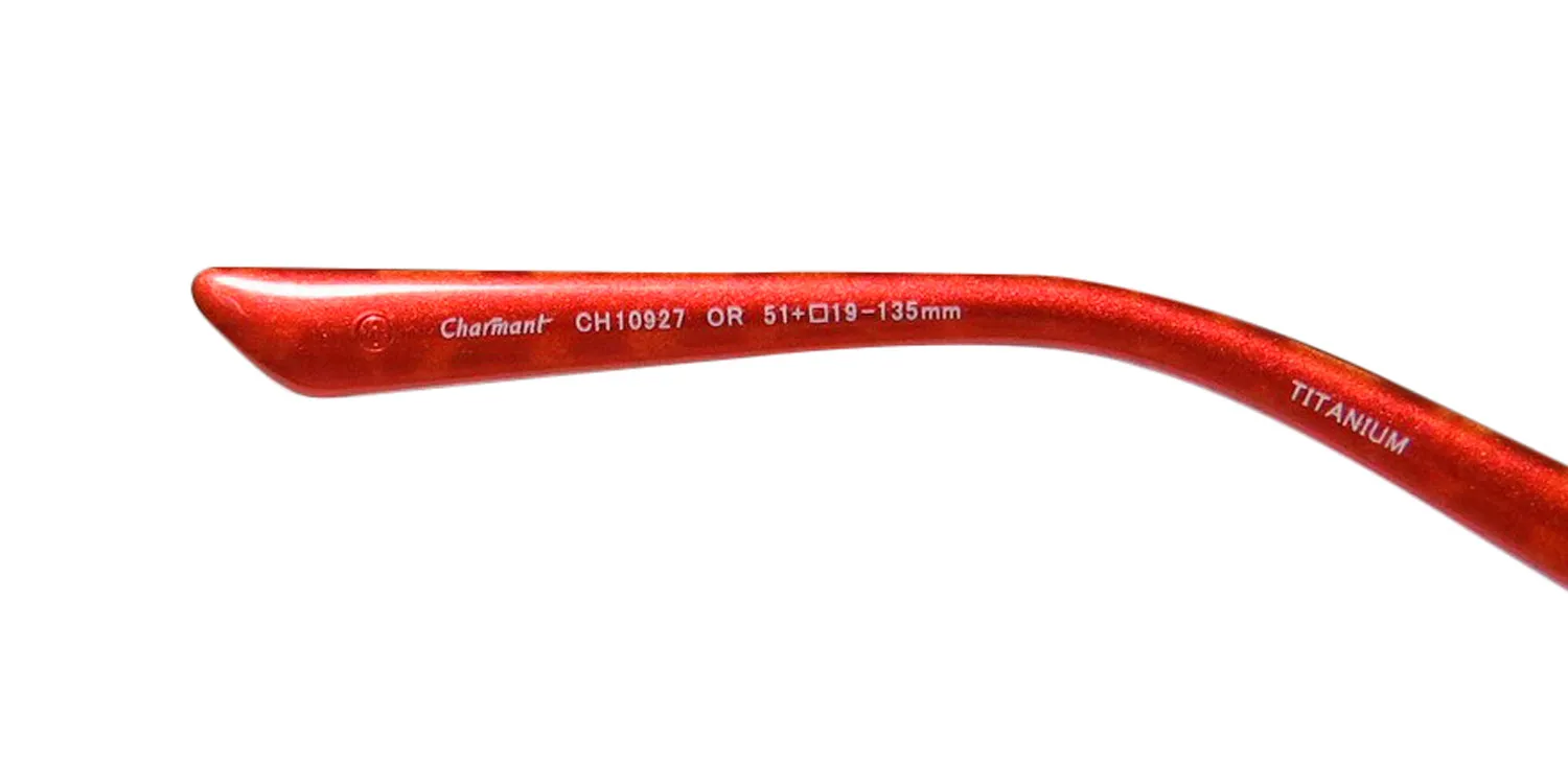 Charmant 10927 or Eyeglasses Orange 53mm 7