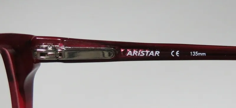 Aristar 6991 531 Eyeglasses Dark Red 50mm Women 7