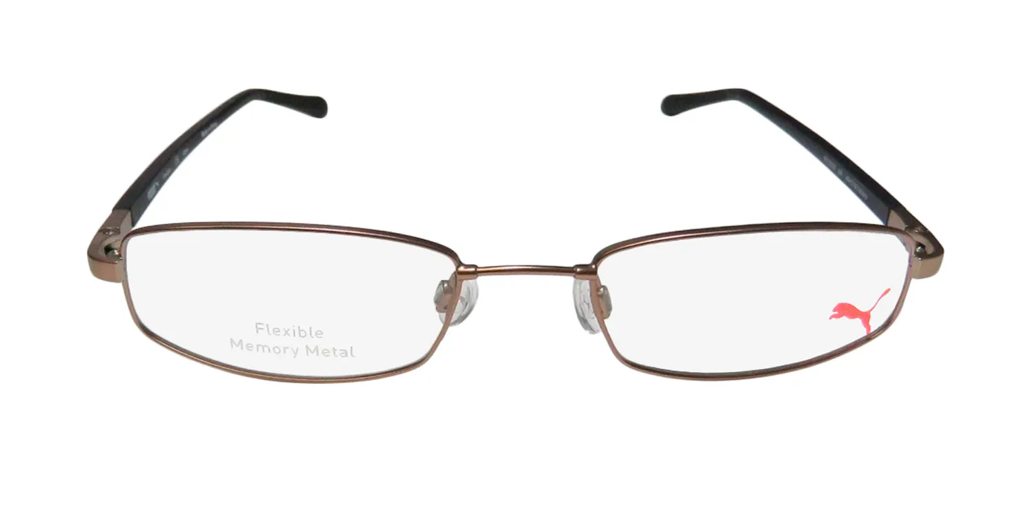 Puma 15338 Freedom br Eyeglasses Brown 48mm Unisex 3