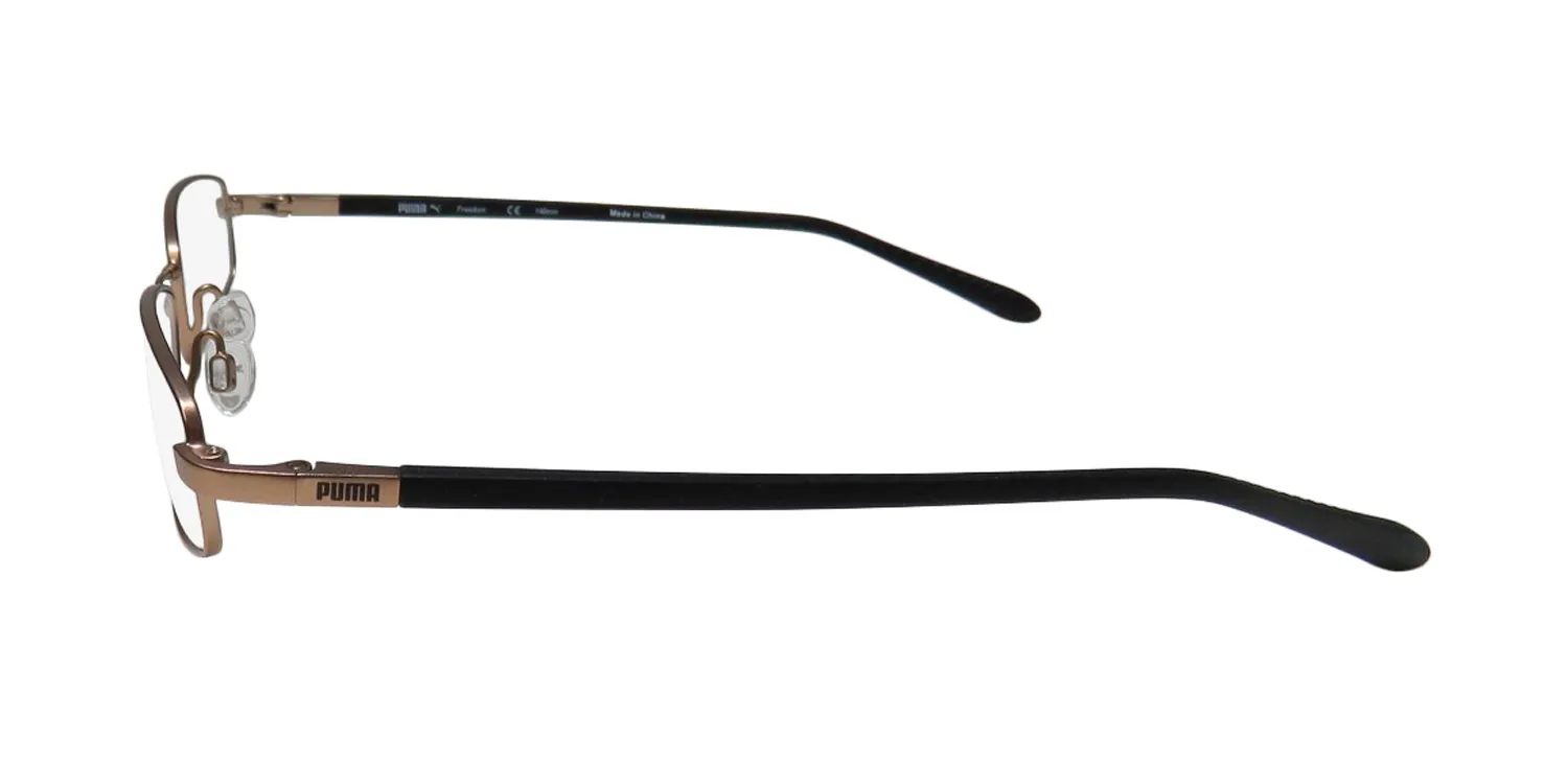 Puma 15338 Freedom br Eyeglasses Brown 48mm Unisex 4