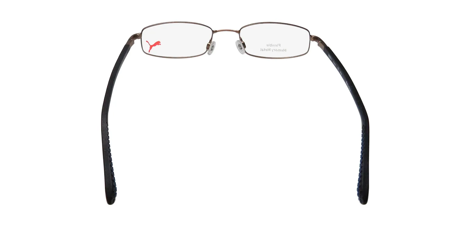 Puma 15338 Freedom br Eyeglasses Brown 48mm Unisex 5