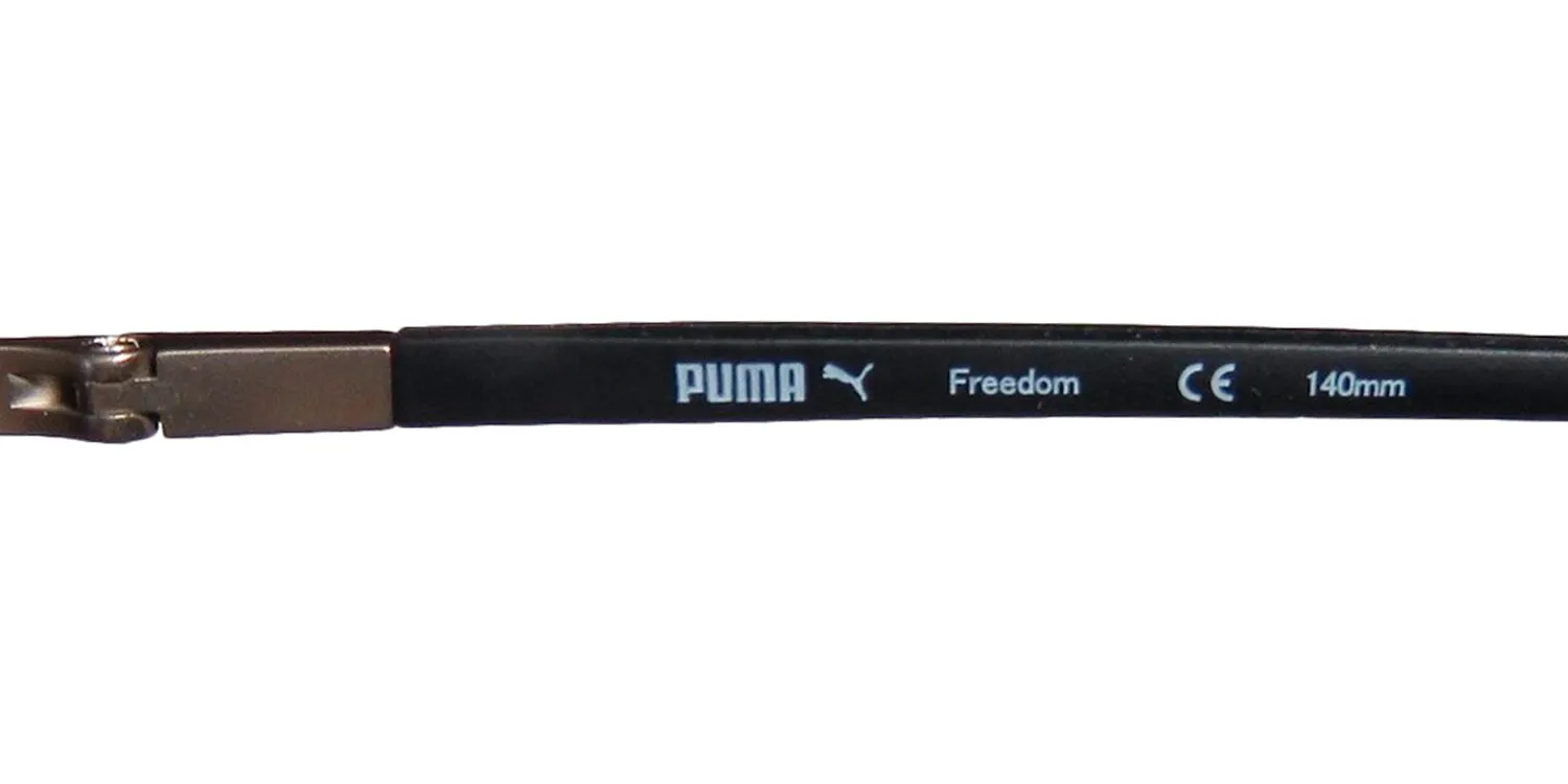 Puma 15338 Freedom br Eyeglasses Brown 48mm Unisex 7