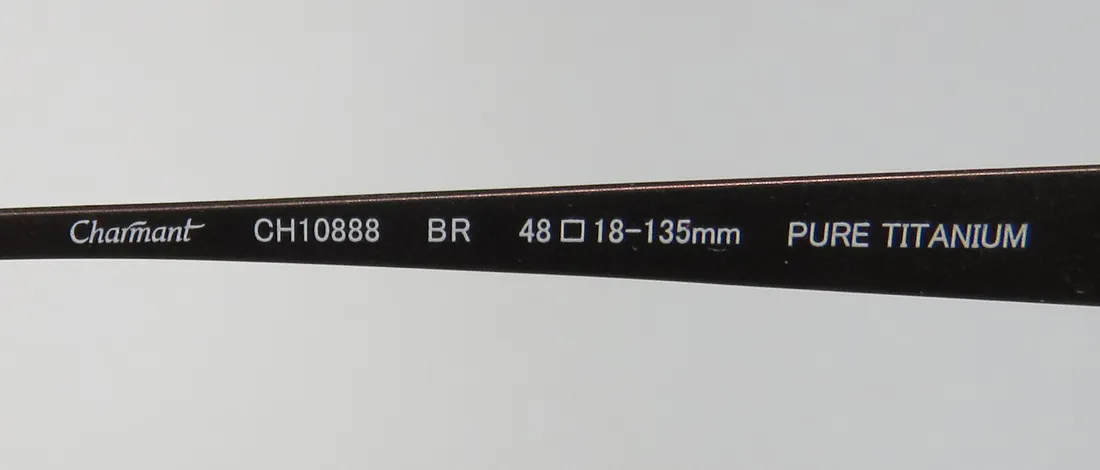 Charmant 10888 br Eyeglasses Brown 48mm 8