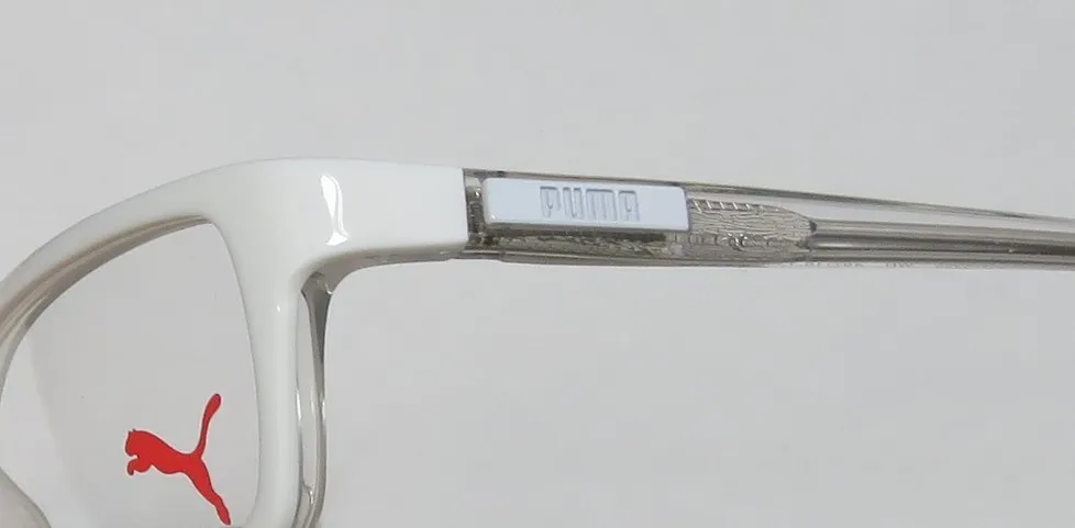 Puma 15355 wh Eyeglasses White 49mm Unisex 6