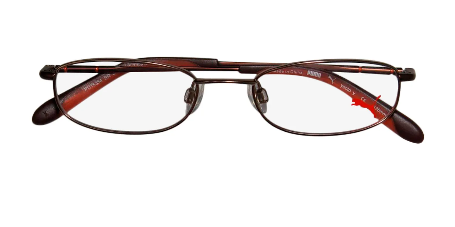 Puma 15354 Yocto br Eyeglasses Light 50mm Unisex 2