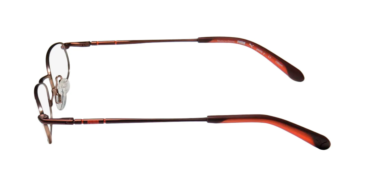 Puma 15354 Yocto br Eyeglasses Light 50mm Unisex 4