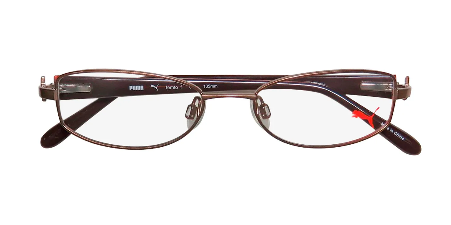 Puma 15356 Femto br Eyeglasses Brown 48mm Women 2