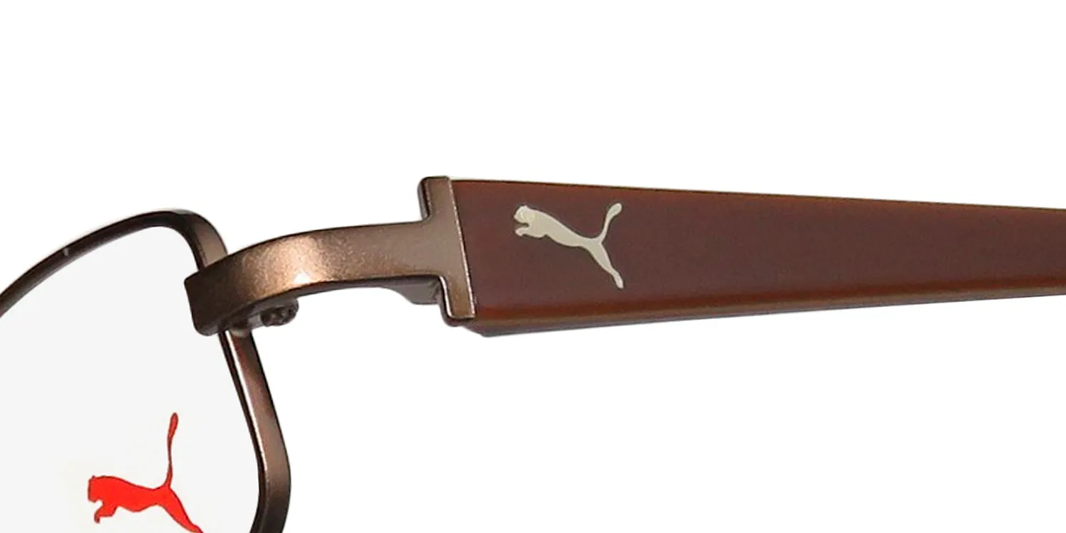Puma 15356 Femto br Eyeglasses Brown 48mm Women 6