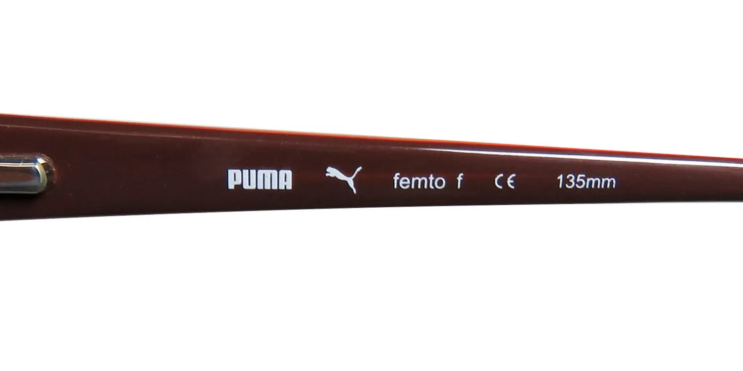 Puma 15356 Femto br Eyeglasses Brown 48mm Women 7