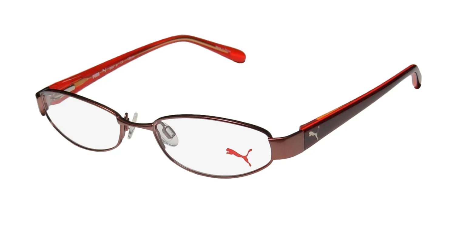 Puma 15357 Pico br Eyeglasses Brown 48mm Unisex