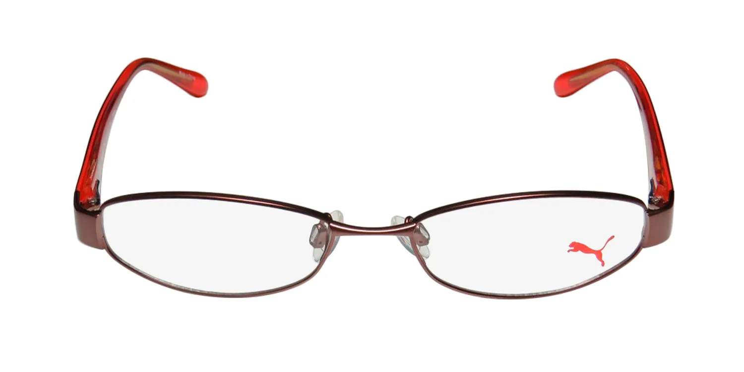 Puma 15357 Pico br Eyeglasses Brown 48mm Unisex 3