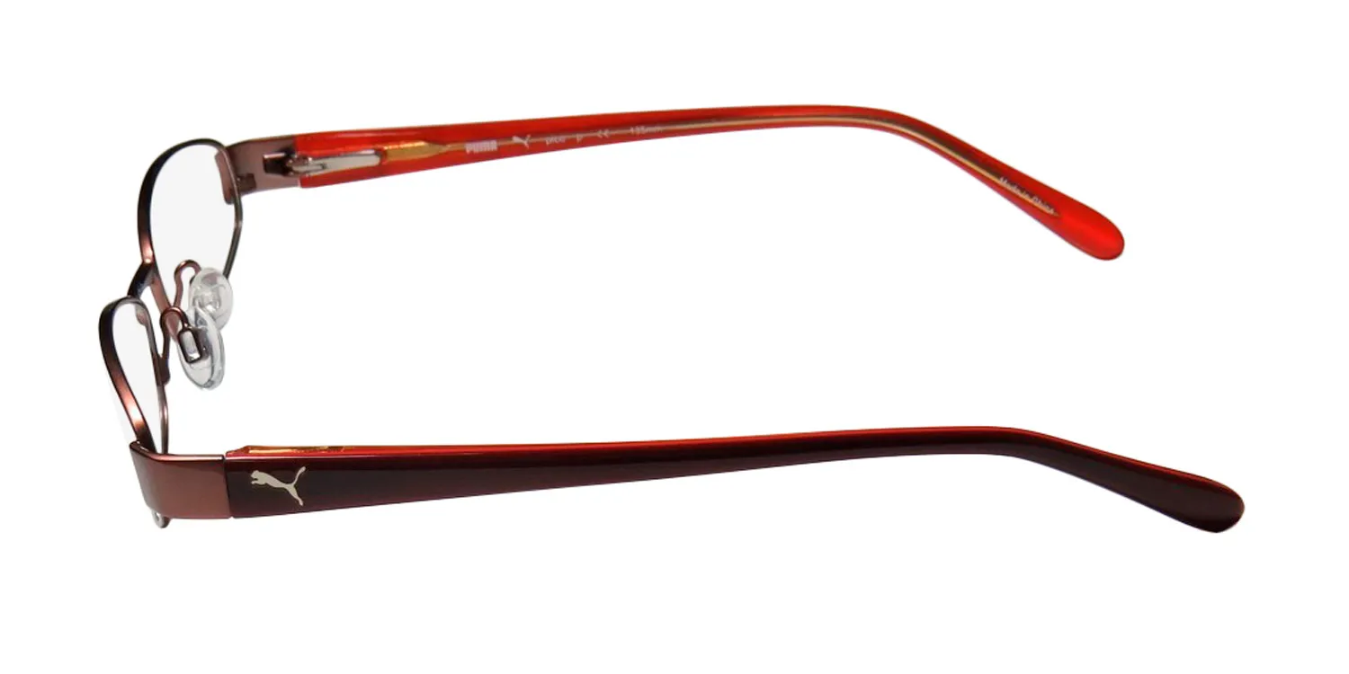 Puma 15357 Pico br Eyeglasses Brown 48mm Unisex 4