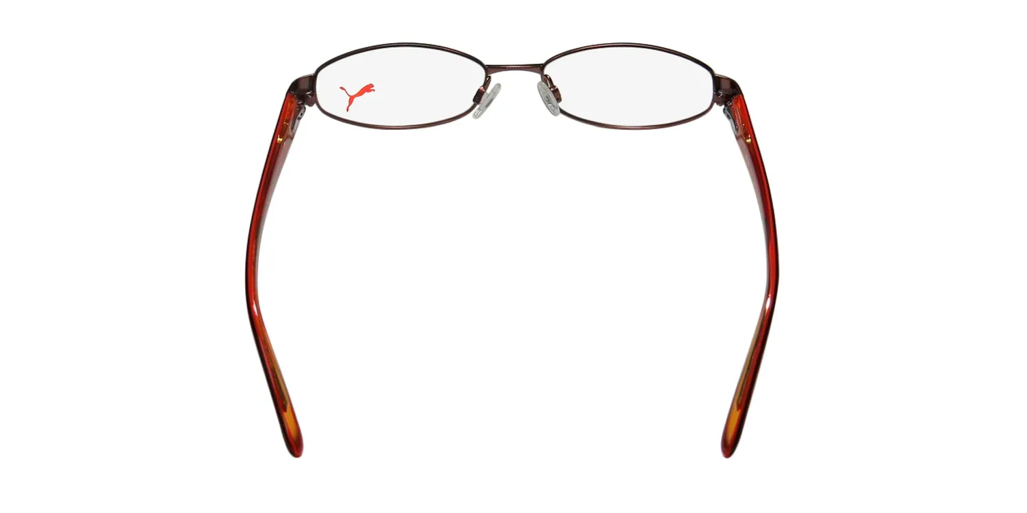 Puma 15357 Pico br Eyeglasses Brown 48mm Unisex 5