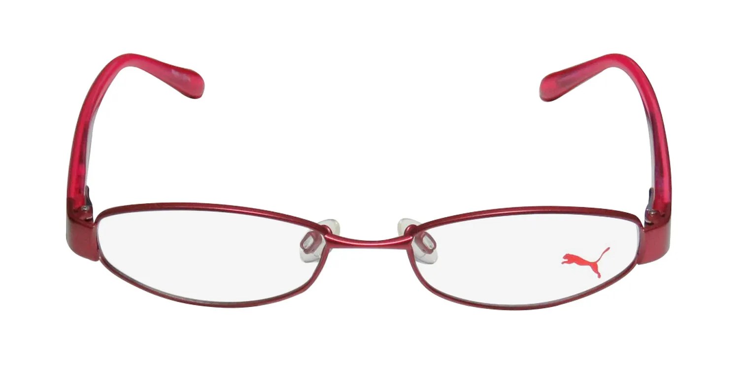 Puma 15357 Pico wi Eyeglasses Plum 50mm Unisex 3
