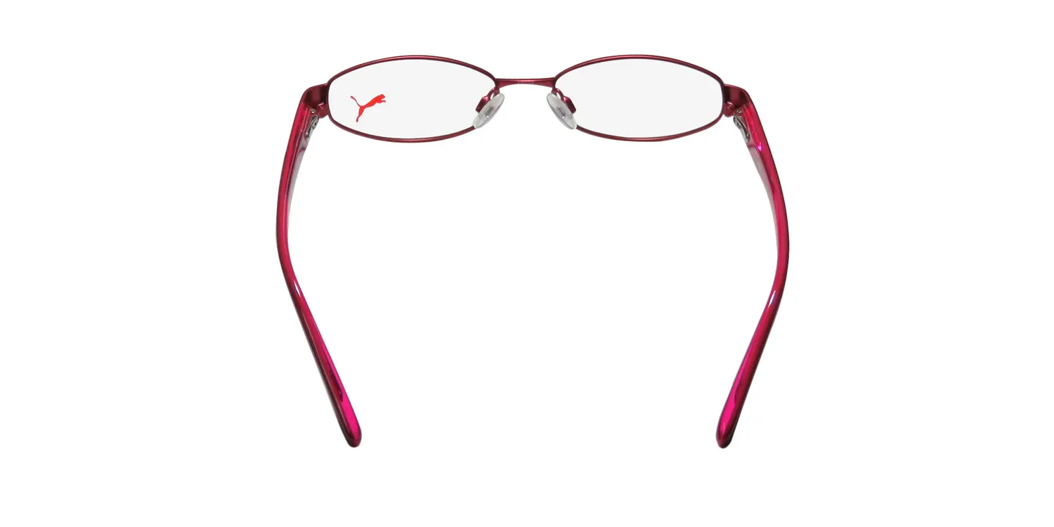 Puma 15357 Pico wi Eyeglasses Plum 50mm Unisex 5