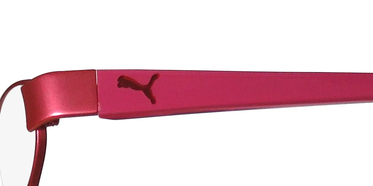 Puma 15357 Pico wi Eyeglasses Plum 50mm Unisex 6