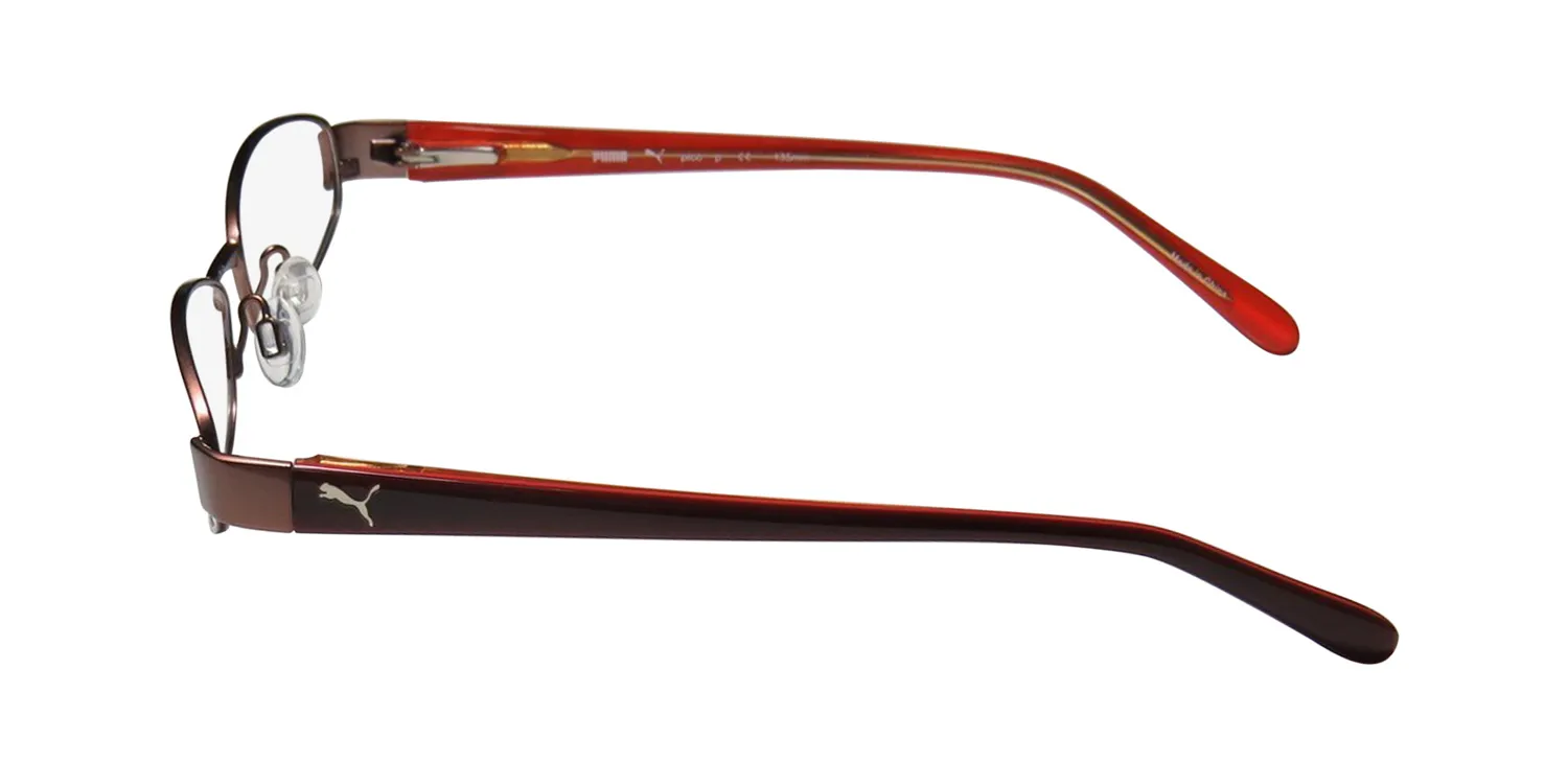 Puma 15357 Pico br Eyeglasses Brown 50mm Unisex 4