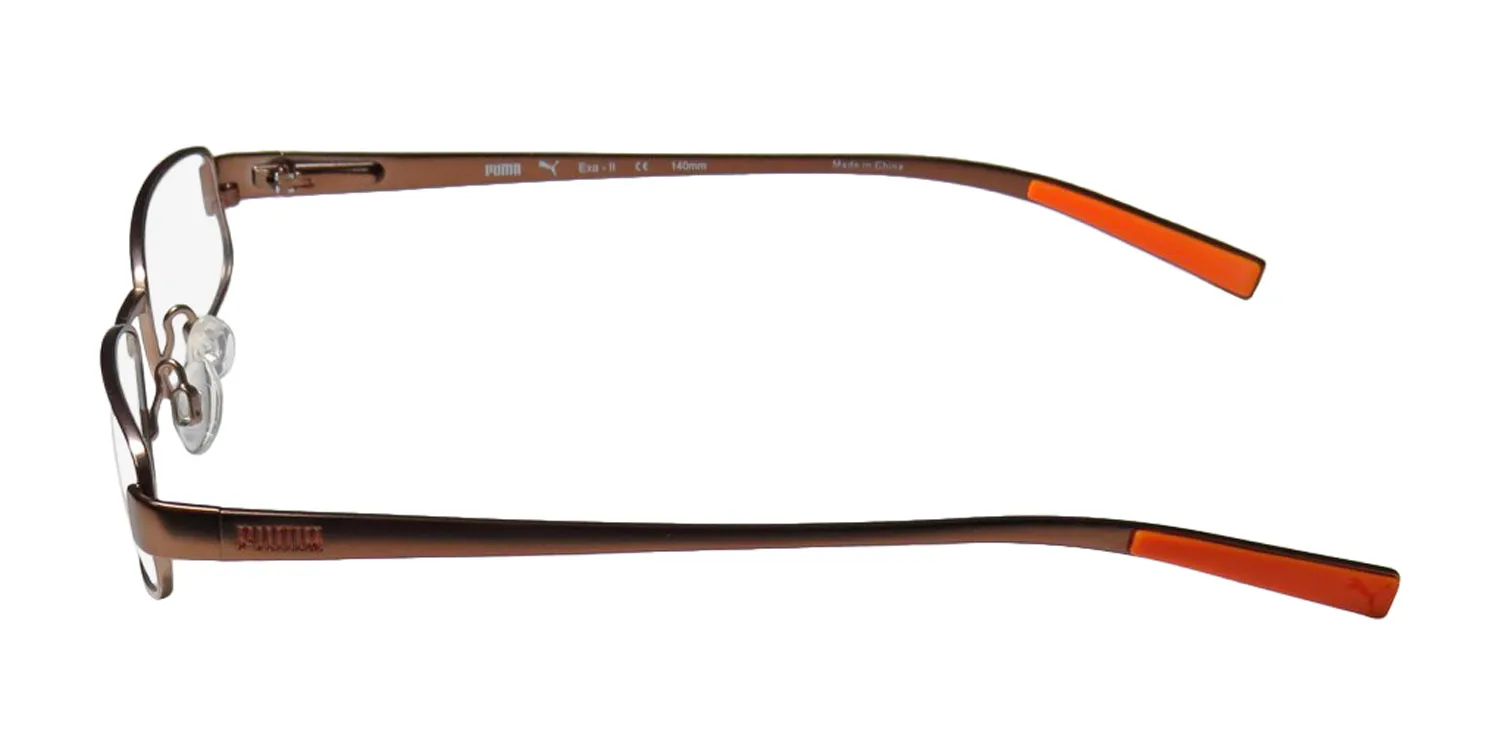 Puma 15361 Exa - Ii br Eyeglasses Brown 48mm Unisex 4