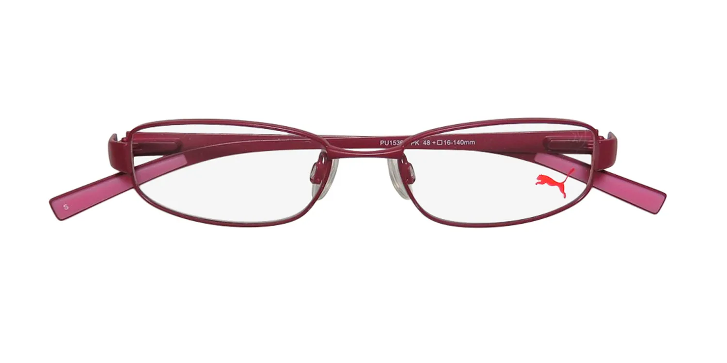 Puma 15361 Exa - Ii pk Eyeglasses Raspberry 48mm Unisex 2