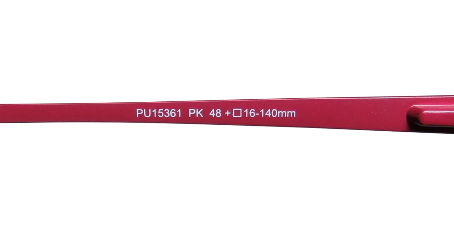 Puma 15361 Exa - Ii pk Eyeglasses Raspberry 48mm Unisex 8