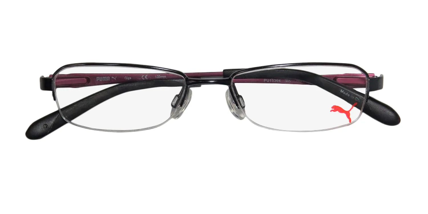Puma 15364 Giga bk Eyeglasses Black 47mm Unisex 2