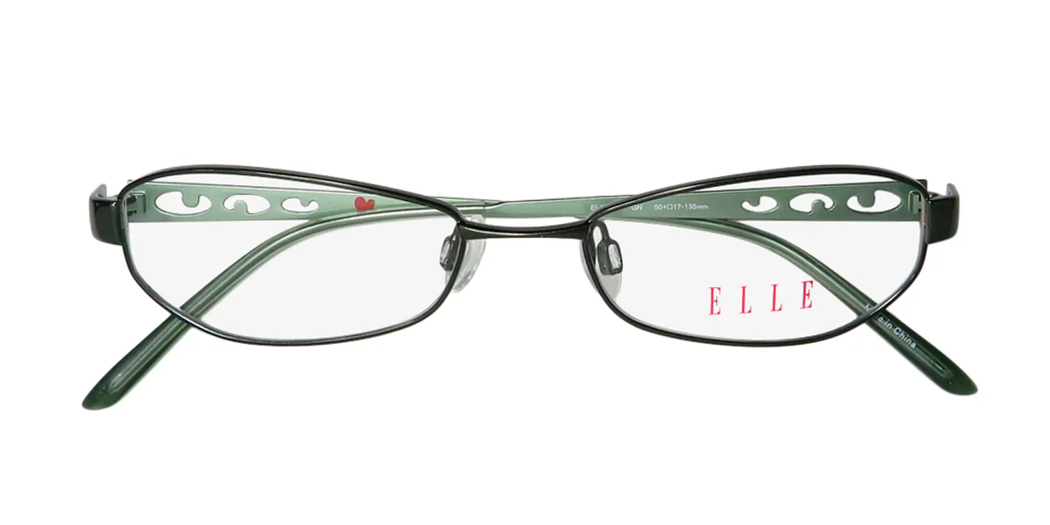 ELLE 13337 gn Eyeglasses Green 50mm 2